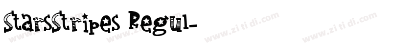 StarsStripes Regul字体转换 StarsStripes Regul字体转换